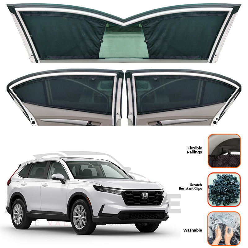 Honda CRV Custom Car Sliding Curtains - Model 2019-2025