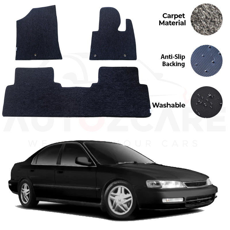 Honda City Fitting Carpet Floor Mat 3PCS - Model 1997-2000