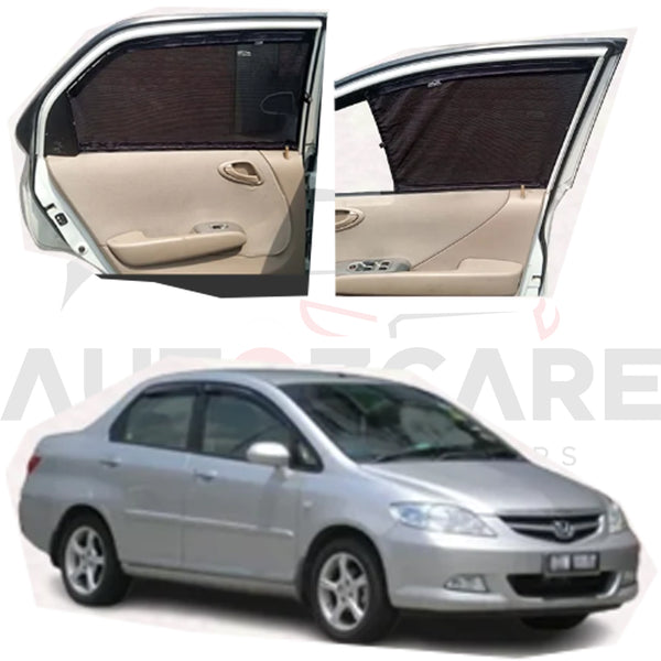 Honda City  Customize Car Curtain | Slidable Curtain Model 2003 - 2008