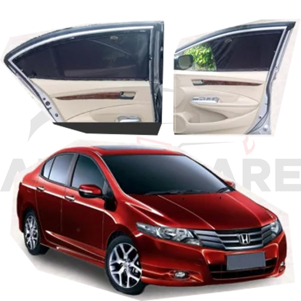 Honda City  Customize Car Curtain | Slidable Curtain Model 2009 - 2021