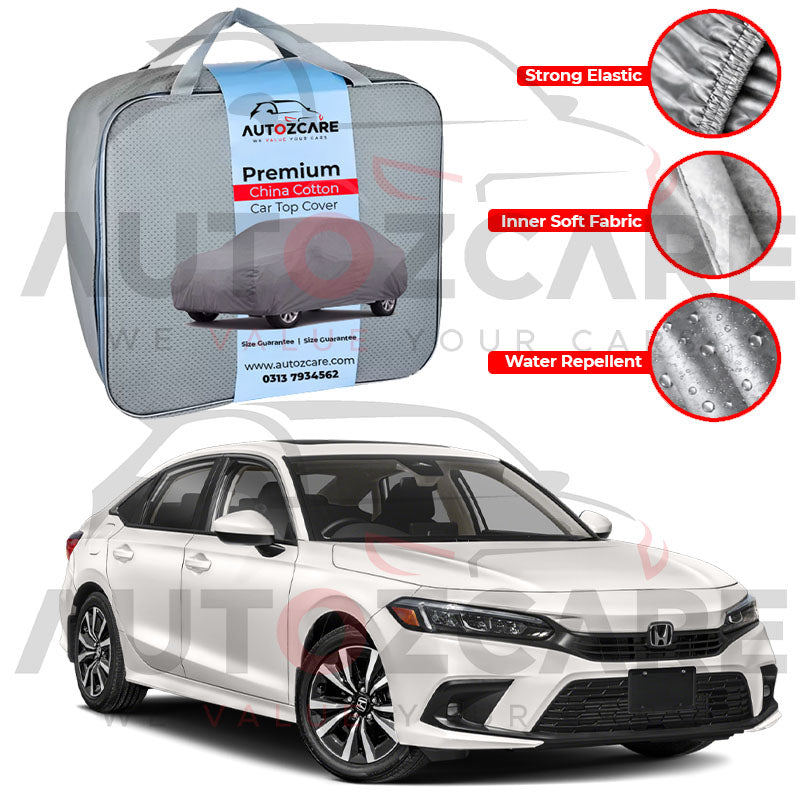 Honda Civic RS 2022-2025 | China Cotton Top Cover | Soft Inner Fabric