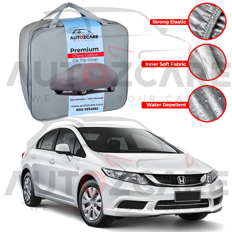 Honda Civic Rebirth 2013-2016 | China Cotton Top Cover | Soft Inner Fabric