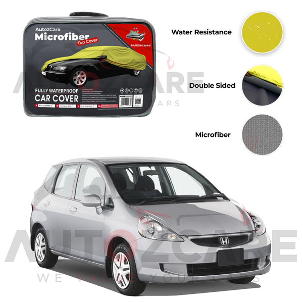 Honda Fit Microfiber Car Top Cover - Model 2001-2008