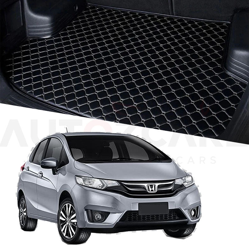 Honda Fit 7D Custom Car Trunk Mat - Model 2013-2022