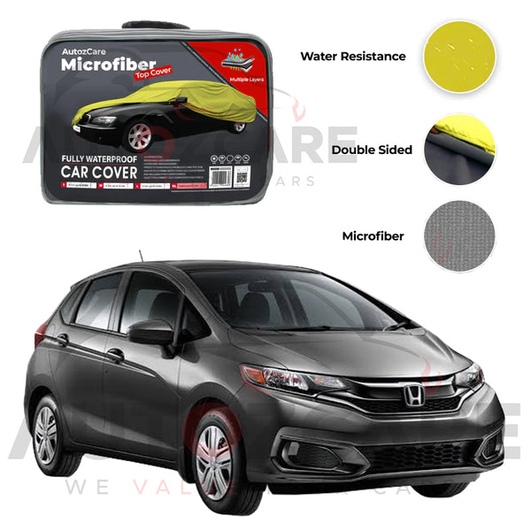 Honda Fit Microfiber Car Top Cover - Model 2020-2026