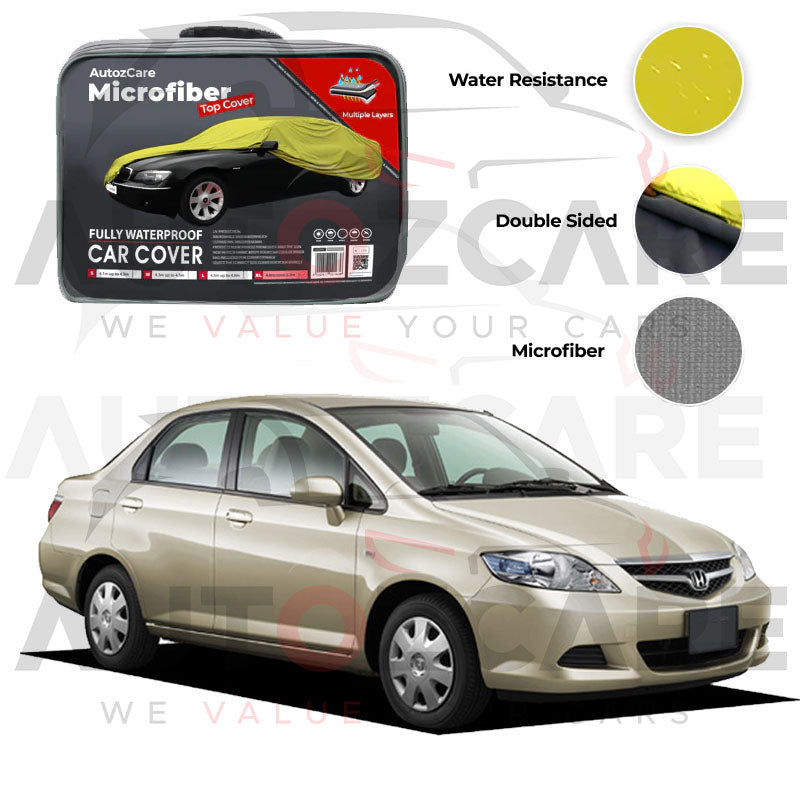 Honda Fit Aria Microfiber Car Top Cover - Model 2002-2008