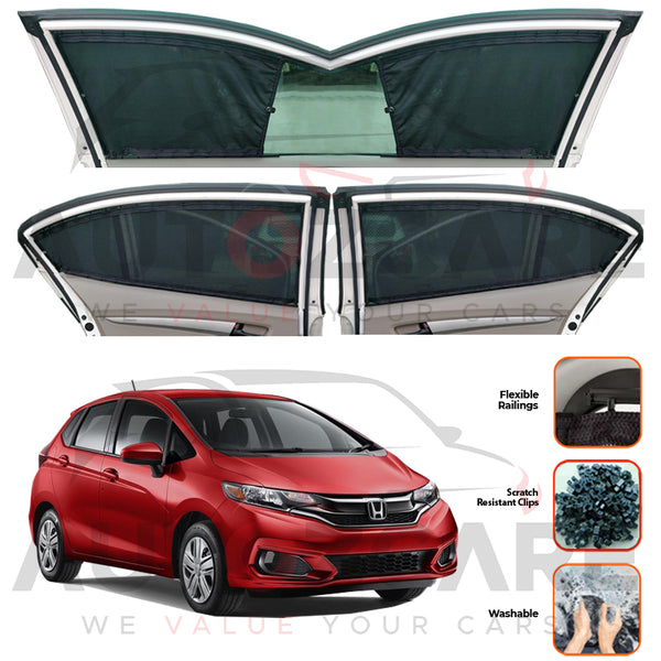 Honda Fit  Custom Car Sliding Curtains - Model 2016-2020
