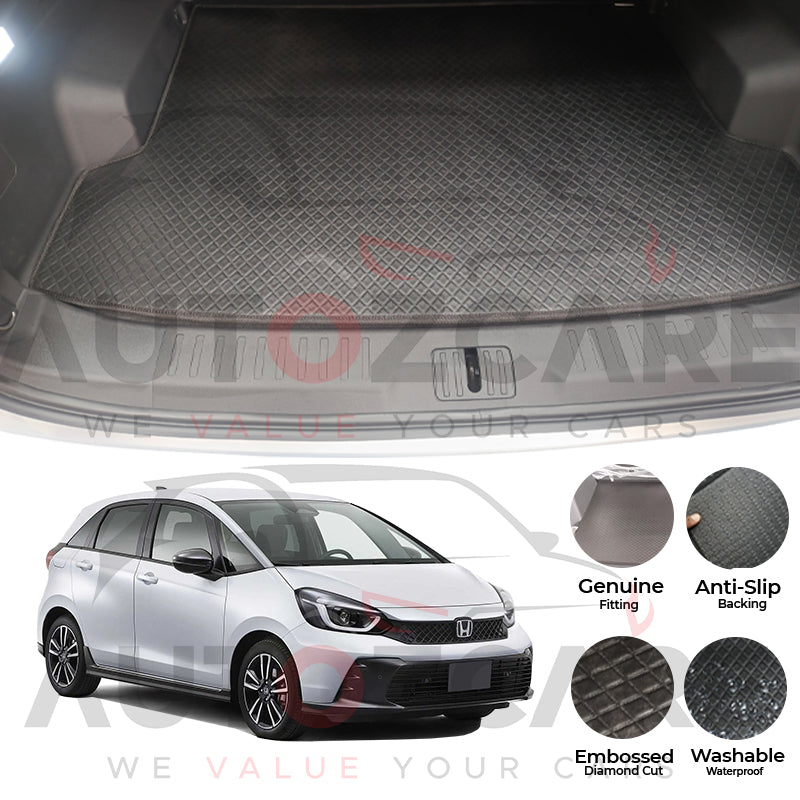 Honda Fit China Rexine Custom-Size Trunk Mat - Model 2021-2025