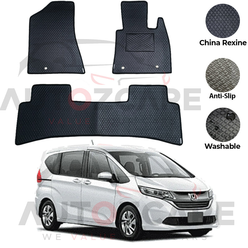 Honda Freed China Rexine Floor Mat 6PCS - Model 2016-2025