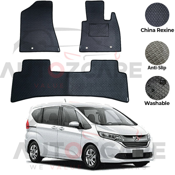 Honda Freed China Rexine Floor Mat 6PCS - Model 2016-2025