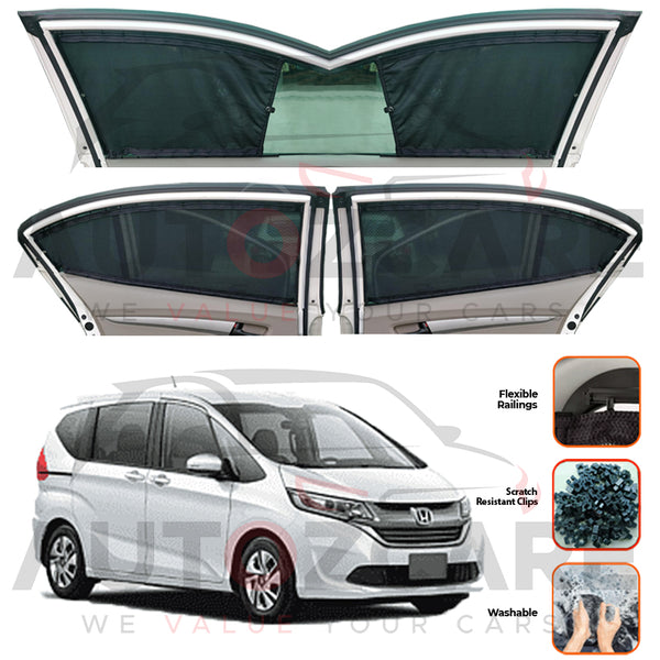 Honda Freed  Custom Car Sliding Curtains - Model 2016-2025