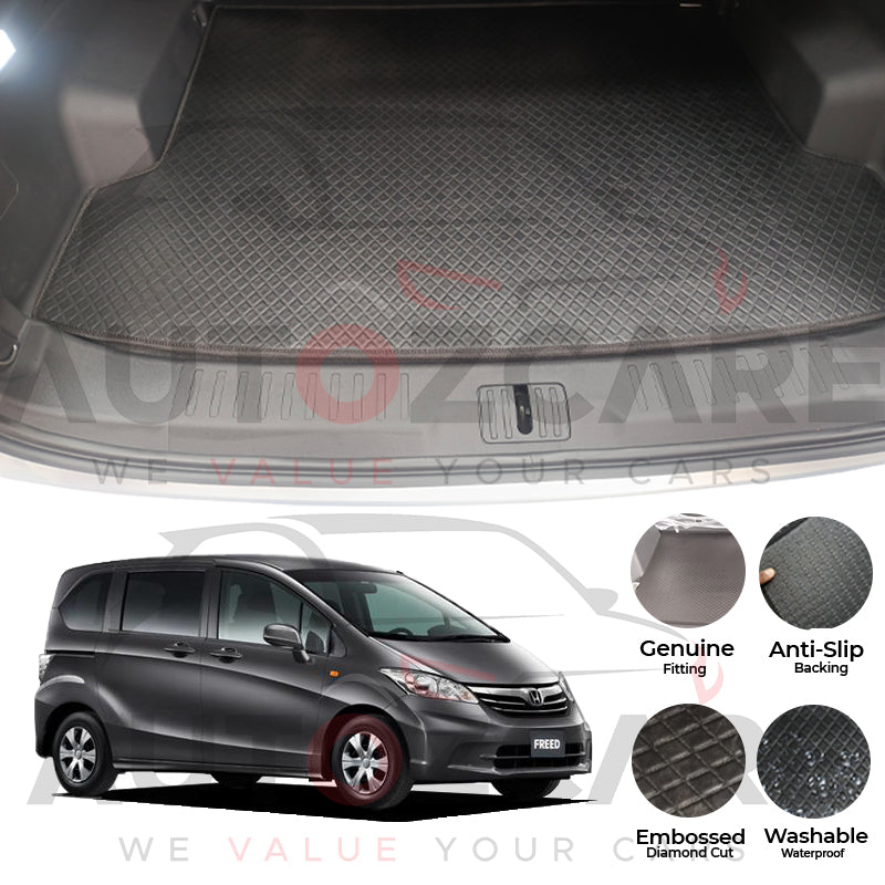Honda Freed China Rexine Custom-Size Trunk Mat - Model 2008-2016