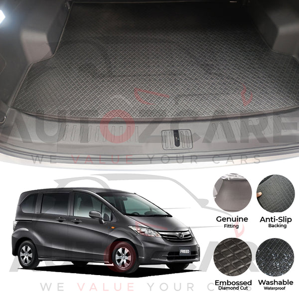 Honda Freed China Rexine Custom-Size Trunk Mat - Model 2008-2016