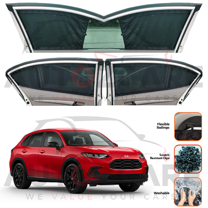 Honda HR-V  Custom Car Sliding Curtains - Model 2022-2025