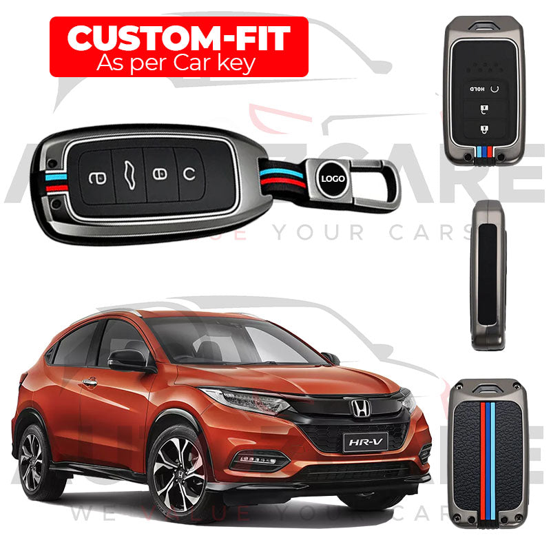 Honda HR-V Remote Key Cover with Keychain - Model 2013-2021