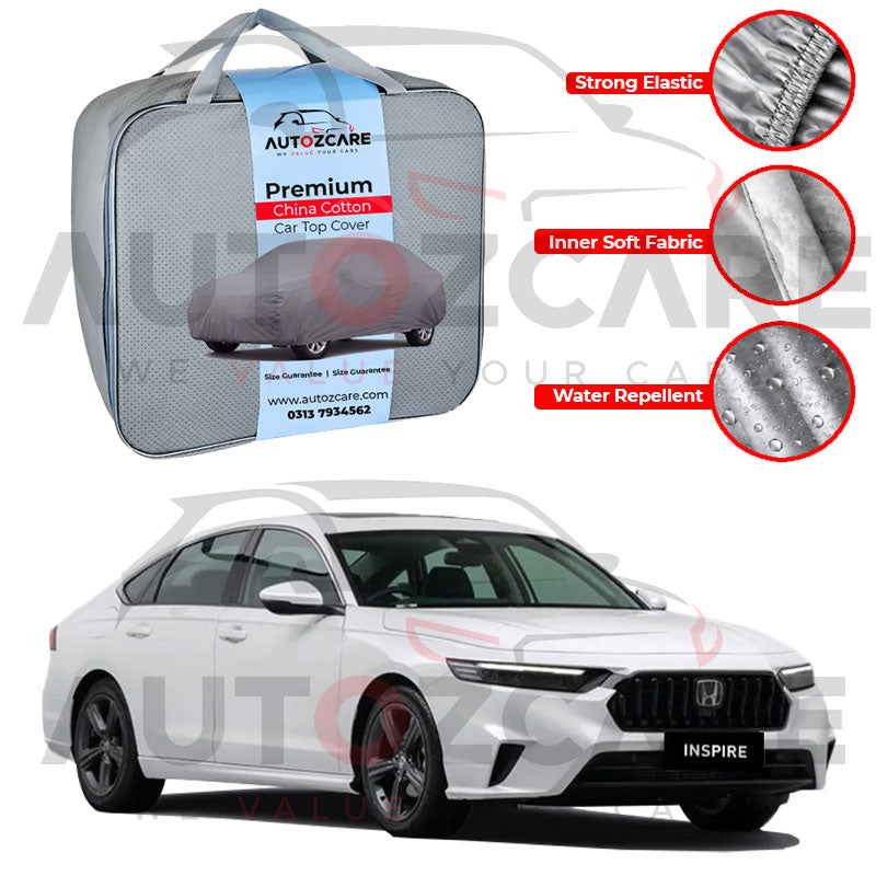 Honda Inspire 2018-2025 | China Cotton Top Cover | Soft Inner Fabric