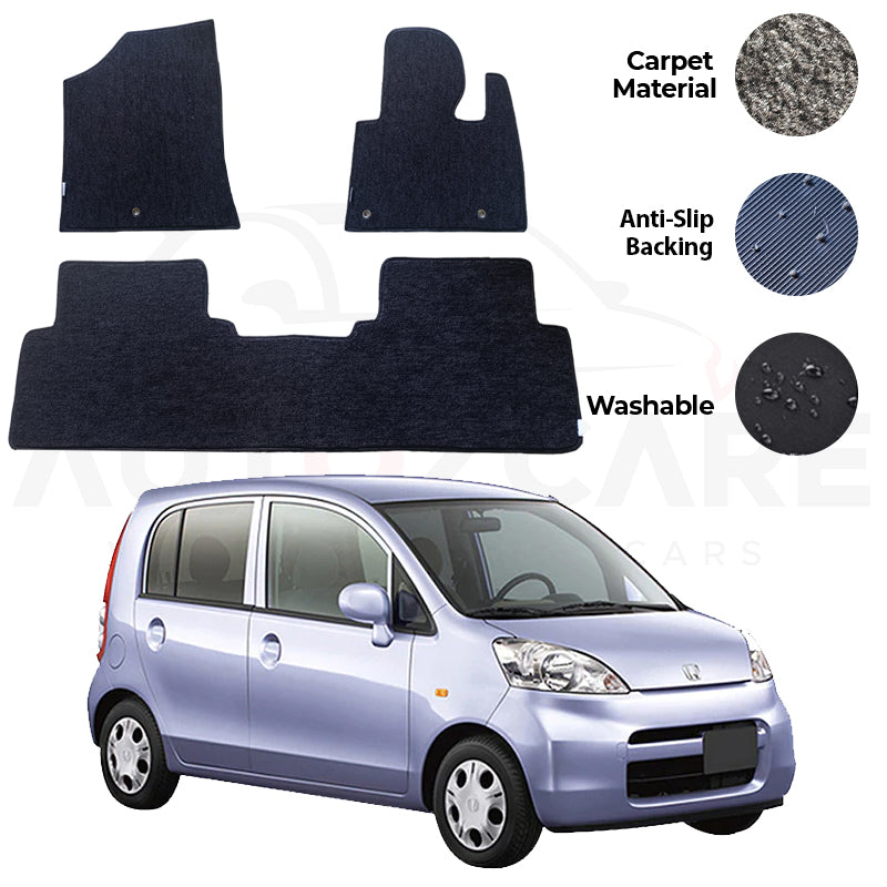 Honda Life Fitting Carpet Floor Mat 3PCS - Model 2003-2008