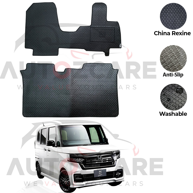 Honda N Box China Rexine Floor Mat 3PCS - Model 2018-2025