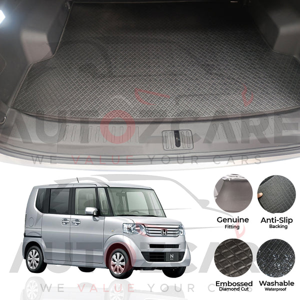 Honda N Box China Rexine Custom-Size Trunk Mat - Model 2011 - 2017