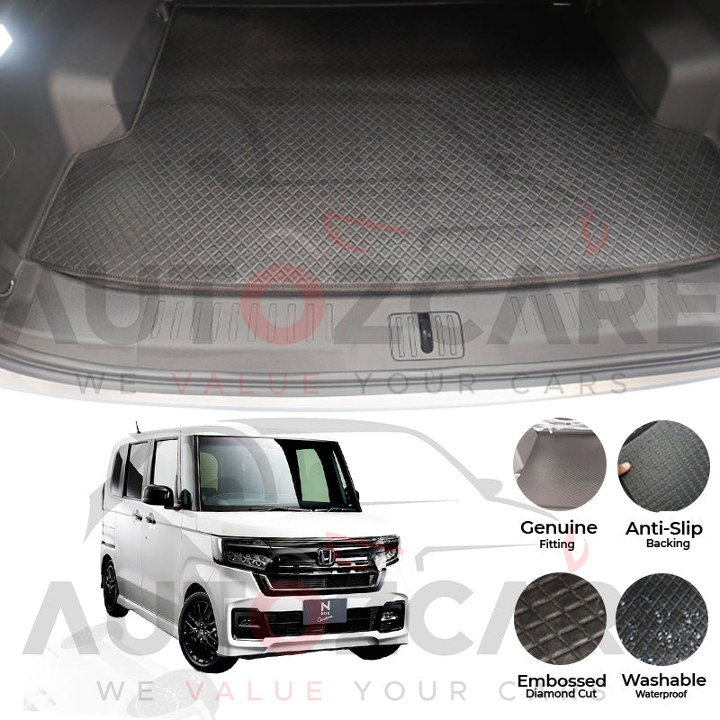 Honda N Box China Rexine Custom-Size Trunk Mat - Model 2018 - 2025