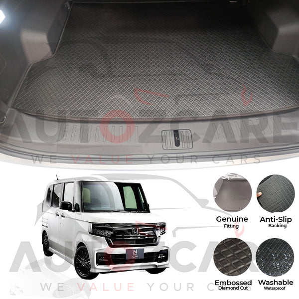 Honda N Box China Rexine Custom-Size Trunk Mat - Model 2018 - 2025