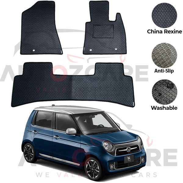 Honda N One China Rexine Floor Mat 3PCS - Model 2012-2019