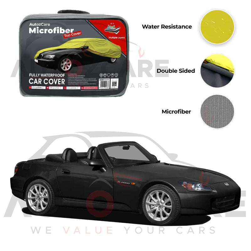 Honda S2000 Microfiber Car Top Cover - Model 2003-2009