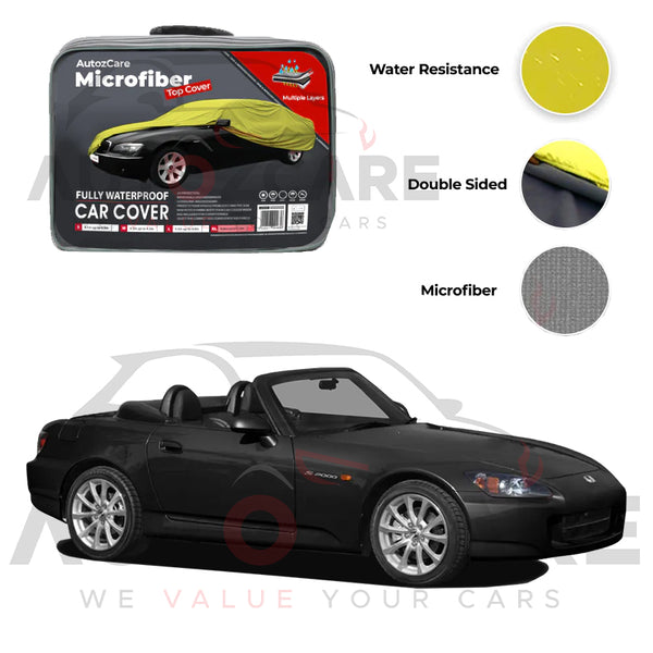 Honda S2000 Microfiber Car Top Cover - Model 2003-2009