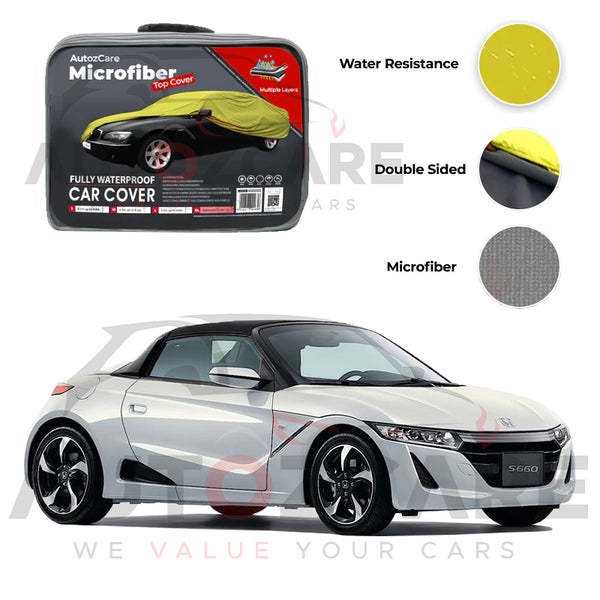 Honda S660 Microfiber Car Top Cover - Model 2015-2022