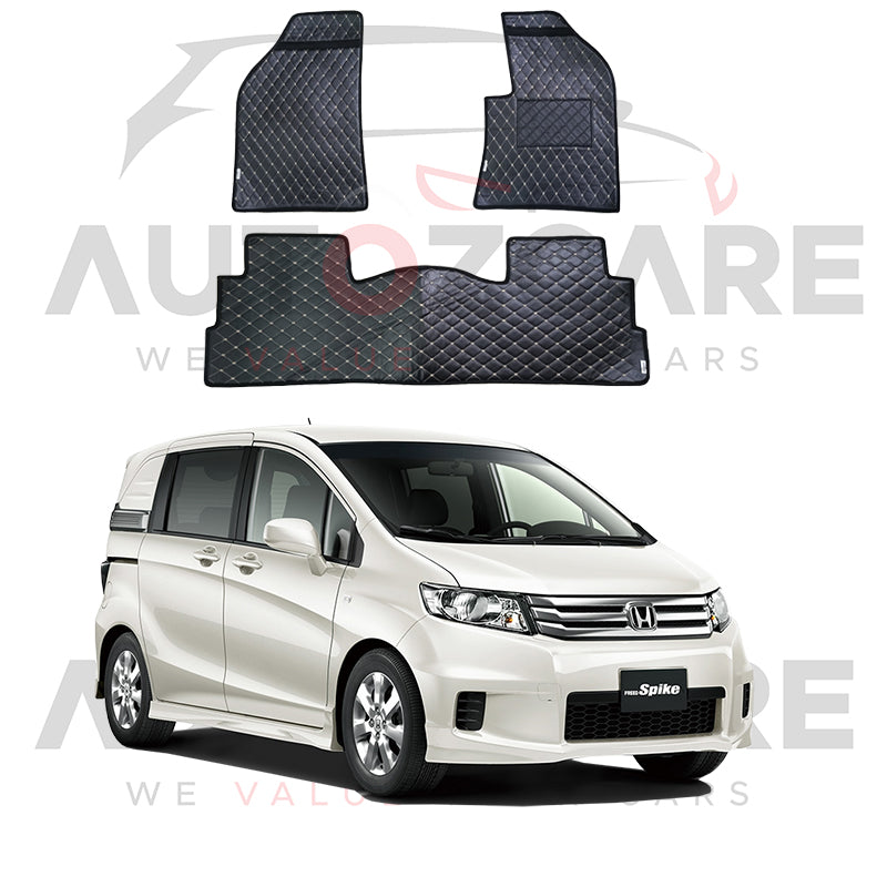 Honda Spike 7D Floor Mat (Flat Style) 7PCS - Model 2016-2025