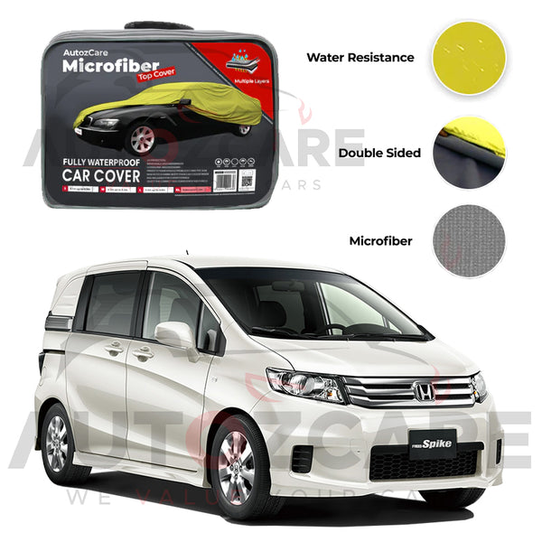 Honda Spike Microfiber Car Top Cover - Model 2016-2025