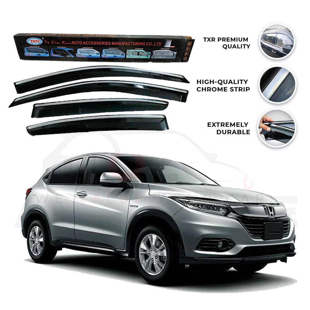 Honda Vezel TXR Air press sun visor with chrome model 2013-2018 - AutozCare Pakistan