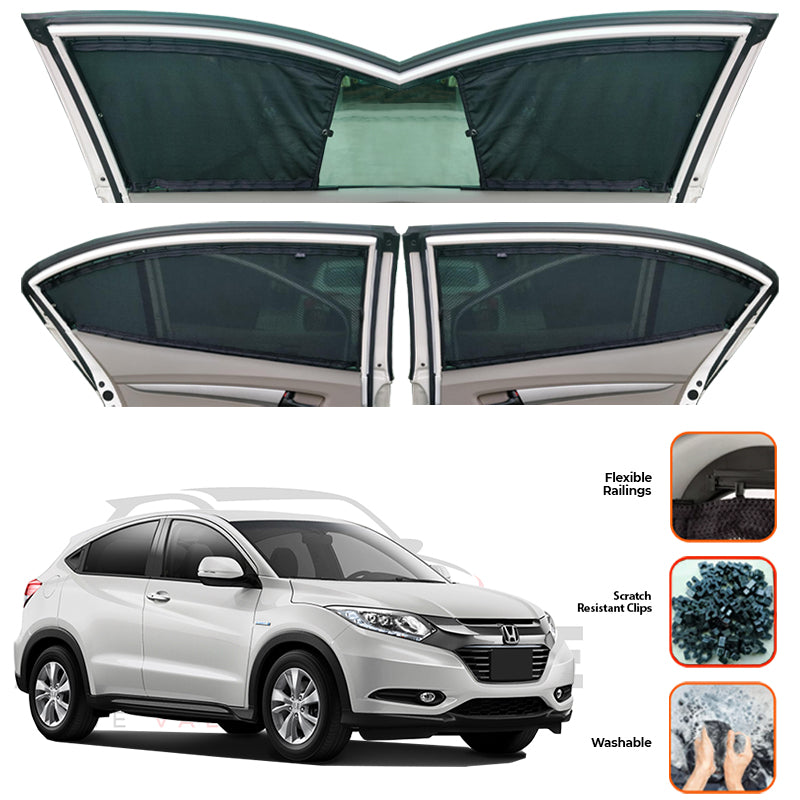 Honda Vezel Custom Car Sliding Curtains - Model 2013-2020