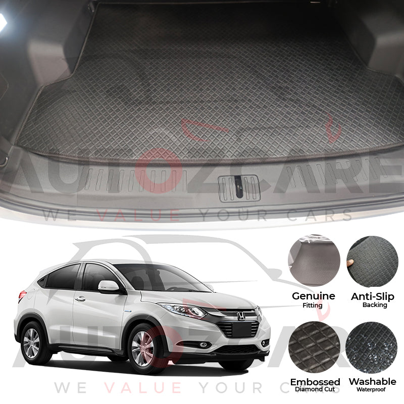 Honda Vezel China Rexine Custom-Size Trunk Mat - Model 2013-2020