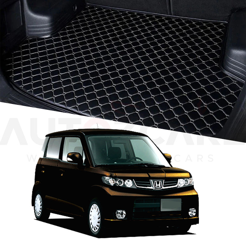 Honda Zest Spark 7D Custom Car Trunk Mat - Model 2008 - 2011 - AutozCare Pakistan