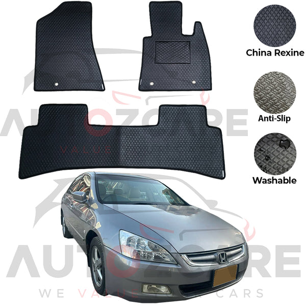Honda Accord CL5 China Rexine Floor Mat 3PCS - Model 2002-2007