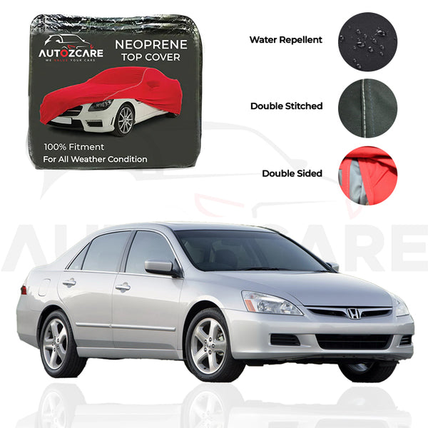 Honda Accord Neoprene Top Cover - Model 2002-2007
