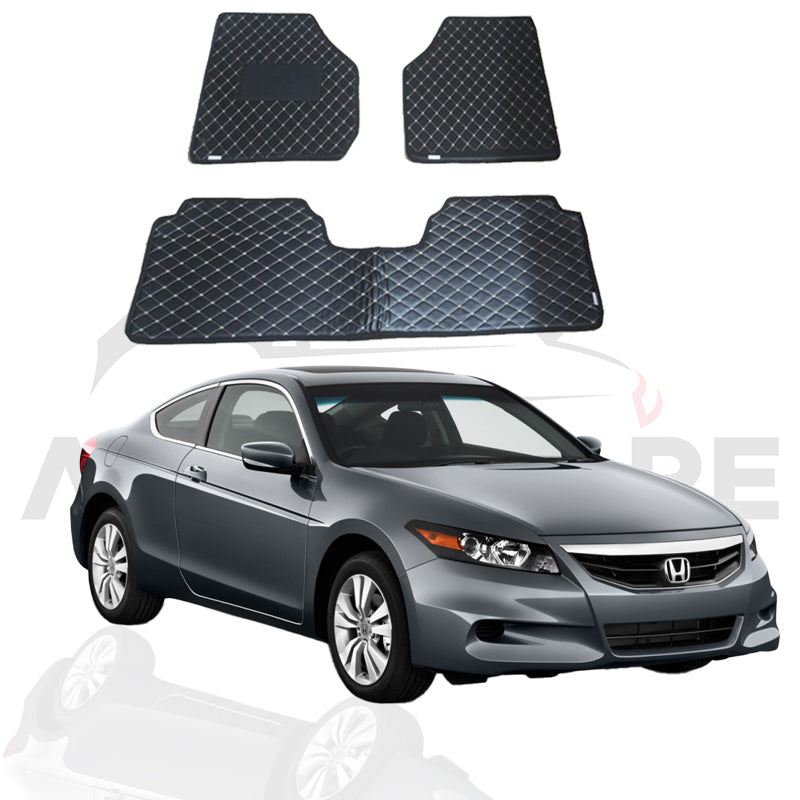 Honda Accord 7D Floor Mat ( Flat Style ) - Model 2008-2012 Best Floor mat | Accord Floor | Accord Mat | Mix Thread