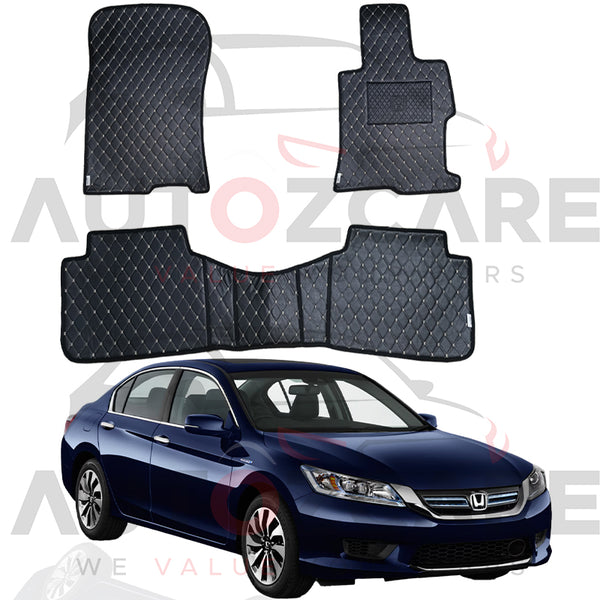 Honda Accord 7D Floor Mat ( Flat Style ) - Model 2013-2018