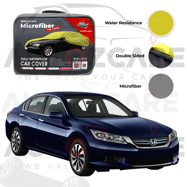 Honda Accord Microfiber Car Top Cover - Model 2013 - 2018
