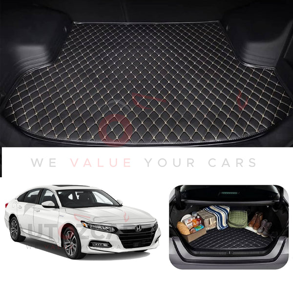 Honda Accord 7D Custom Car Trunk Mat - Model 2018-2022
