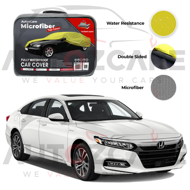 Honda Accord Microfiber Car Top Cover - Model 2018-2022