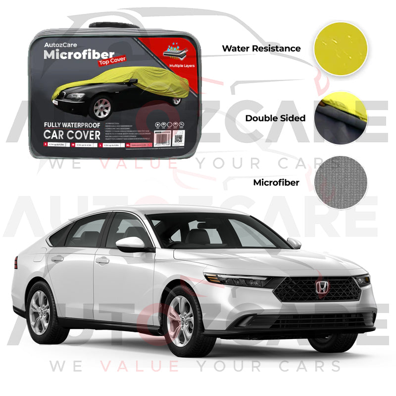 Honda Accord Microfiber Car Top Cover - Model 2019 - 2025