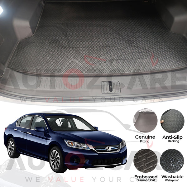 Honda Accord China Rexine Custom-Size Trunk Mat - Model 2013-2018