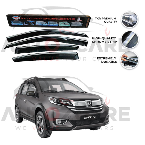 Honda BR-V TXR Air press sun visor with chrome model 2017-2019