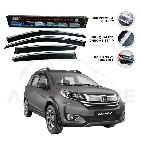 Honda BR-V TXR Air press sun visor with chrome model 2017-2019