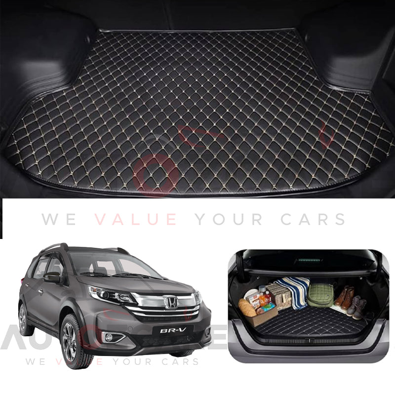 Honda BR-V 7D Custom Car Trunk Mat - Model 2017-2019