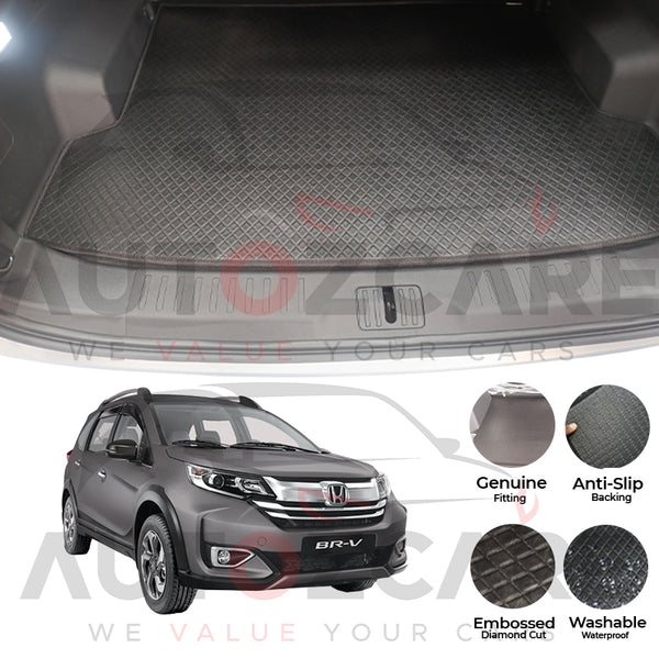 Honda BR-V China Rexine Custom-Size Trunk Mat - Model 2017-2019