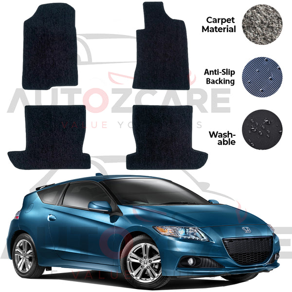 Honda CR-Z Sports Hybrid Genuine Fitting Carpet Floor Mat 4PCS - Model 2010-2018