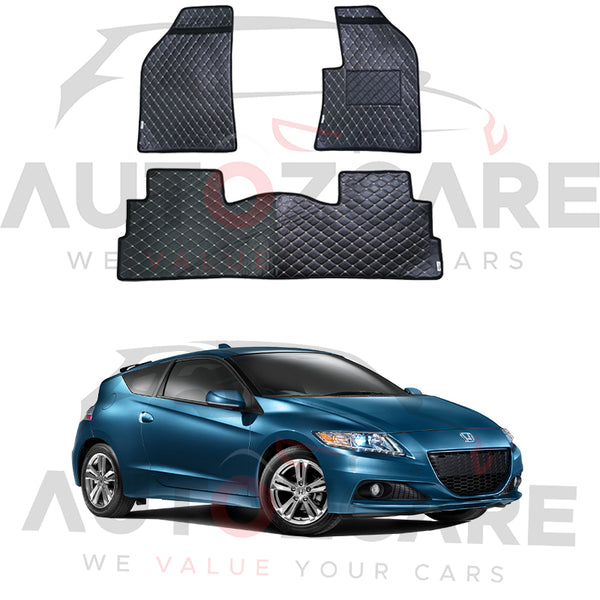 Honda CR-Z Sports Hybrid 7D Floor Mat ( Flat Style ) 4PCS - Model 2010-2018